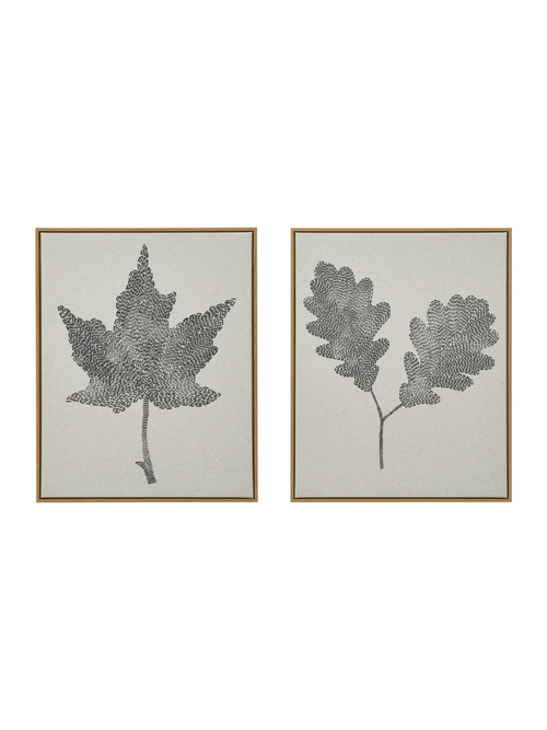 BlodflÄder Bild - Schwarze Blätter 15 ¾x19 ¾ 