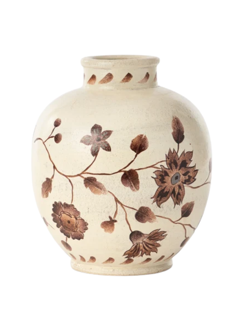 Handbemalte Herbstrankenvase