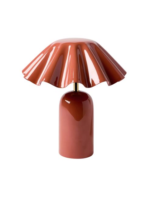 Brooks geriffelte kabellose Tischlampe