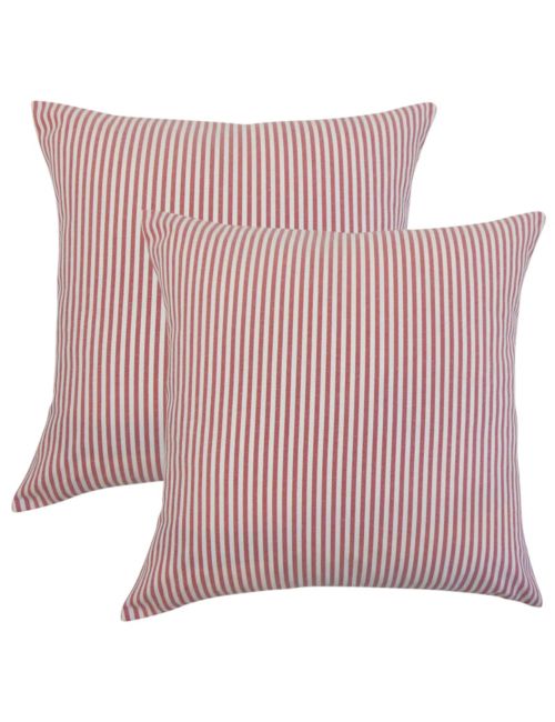 Gestreiftes Wendekissen (2er-Set)
