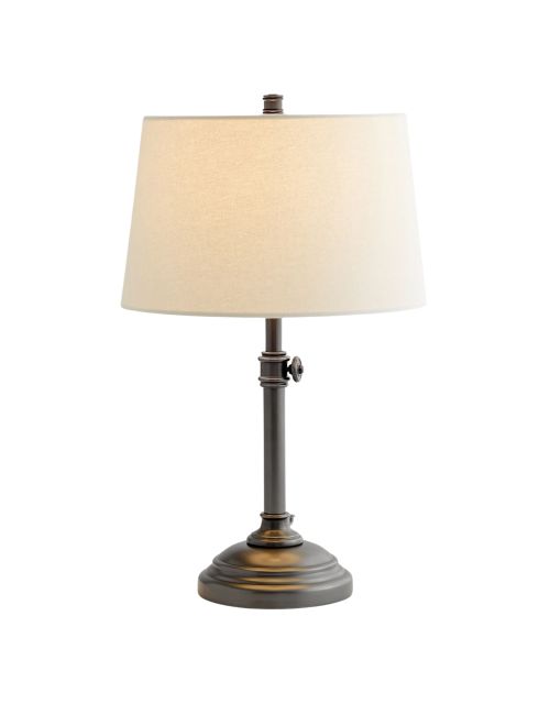 Verstellbare USB-Tischlampe Chelsea aus Metall