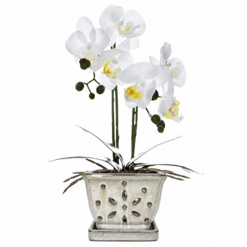   Keramik-Orchideentopf 