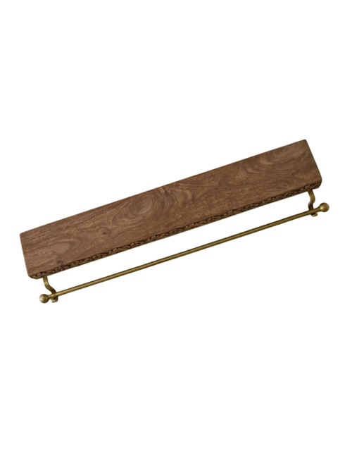 Eleanor Strumpfhalter aus geschnitztem Holz
