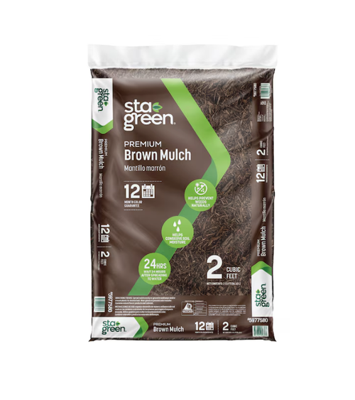 Brauner Mulch