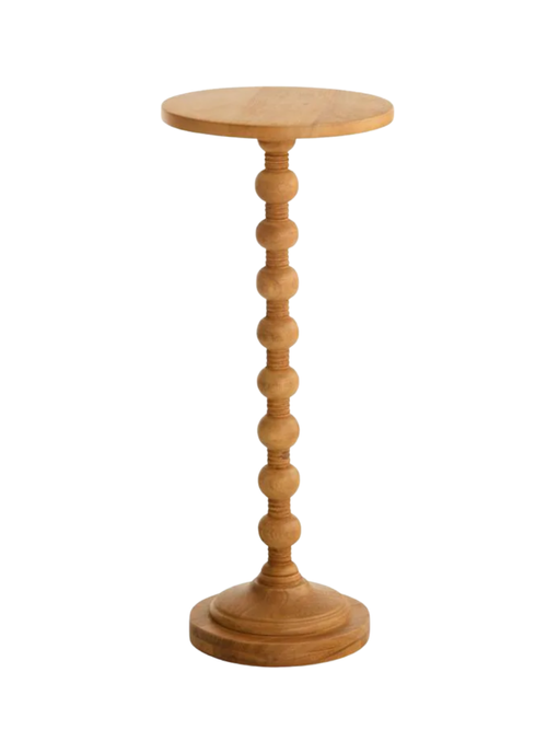 Jude Getränketisch, natürliches Mangoholz-Finish