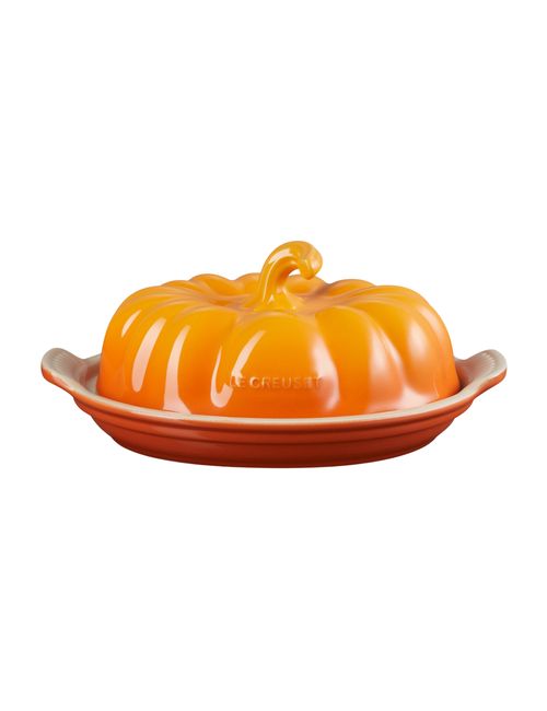 Le Creuset Kürbisbutterdose aus Steingut