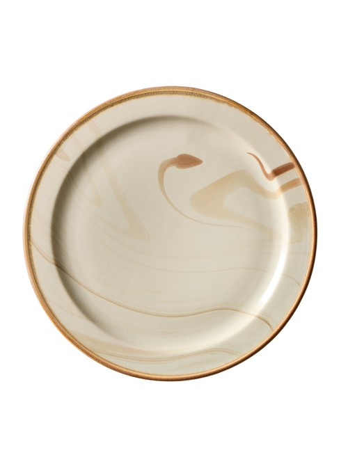 Lone Fox Faux Bois Speiseteller-Sets