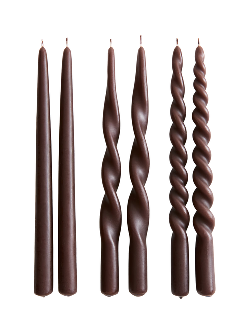 Spitzkerzen, 6er-Set