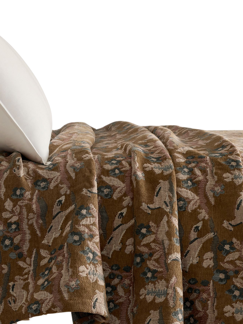 Lone Fox Forest Jacquard-Wandteppichdecke