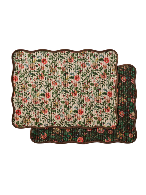 Tischset-Set aus Baumwolle