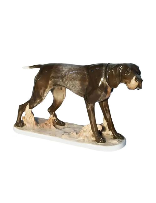 Hundefigur aus Porzellan, Rosenthal Porzellan von F. Diller, 1913-1927