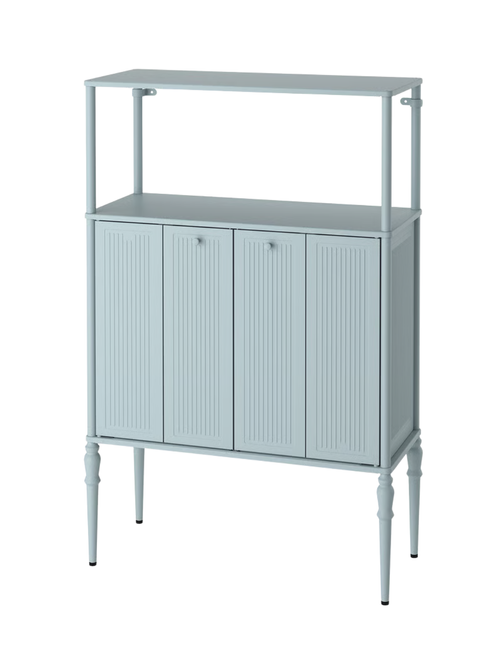 SÅgmÄstare-Schrank – Hellgrau-Blau 32 3/4x14 1/4x50 1/4 
