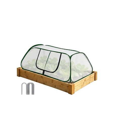Frostglocke für Hochbeet