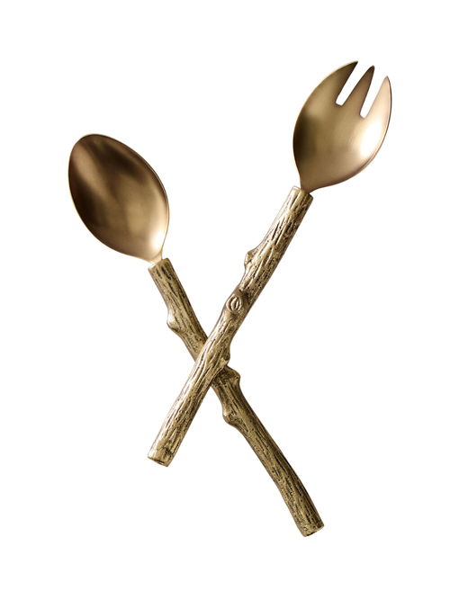 Lone Fox Woodland Salatbesteck (2er-Set)