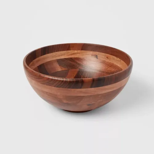Signature-Servierschale aus Holz