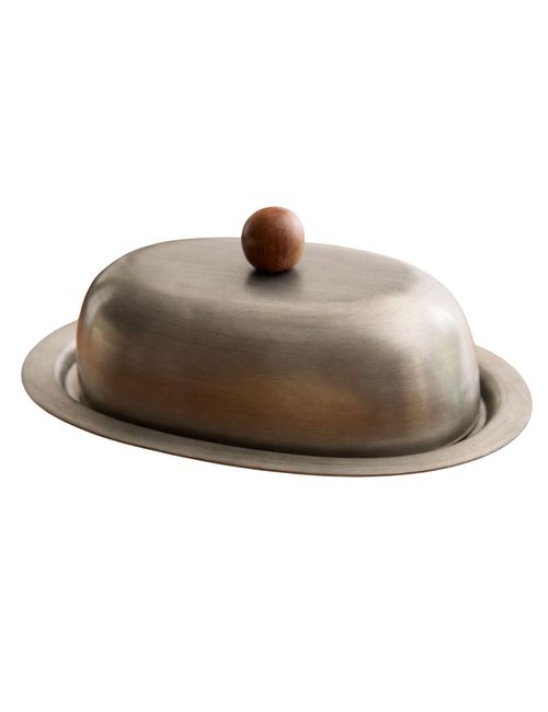 Pierce & Ward Butterdose aus Metall