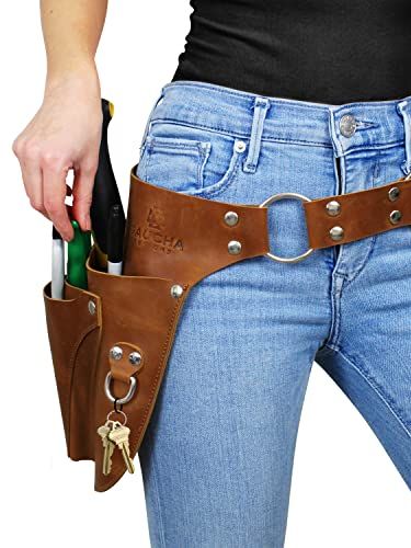 Gartengerätegürtel aus Leder