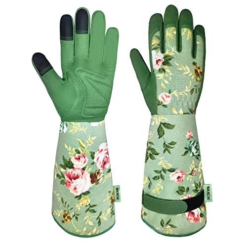 Langarm-Gartenhandschuhe 