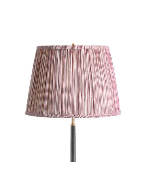 Ruby Candy Stripe 16-Zoll-Straight-Empire-Lampenschirm
