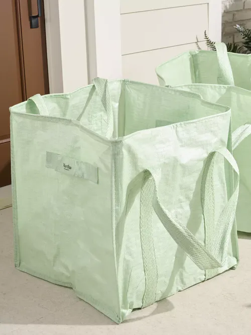 Martha Stewart Set mit 2 wiederverwendbaren Outdoor-Blattbeuteln