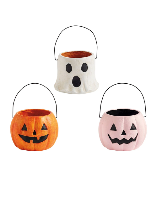 Mini-Halloween-Süßes oder Saures-Eimer