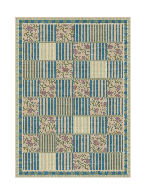 Wendelblauer Teppich