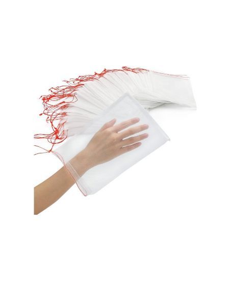 Transparente Beutel für Obstbäume