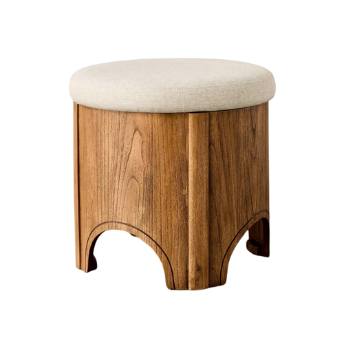 Arch Storage Ottoman – Hearth & Hand mit Magnolie