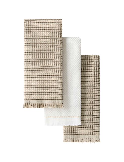 Kitchenaid Gourmet Series Milkshake Gridlines 3er-Pack Küchenhandtuch-Set