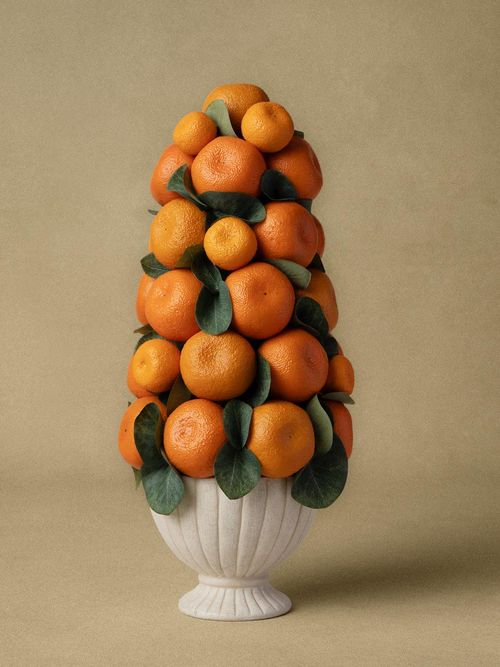 Künstliches Mandarinen-Arrangement