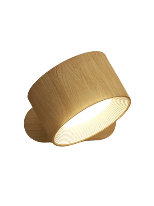 LED-Wandleuchte, um 360° drehbar, kabellose Lichter,