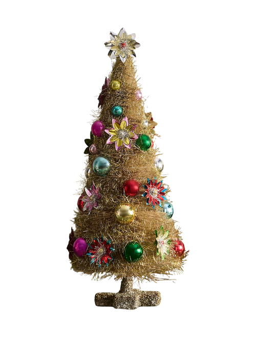 Geländereflektor-Lametta-Baum