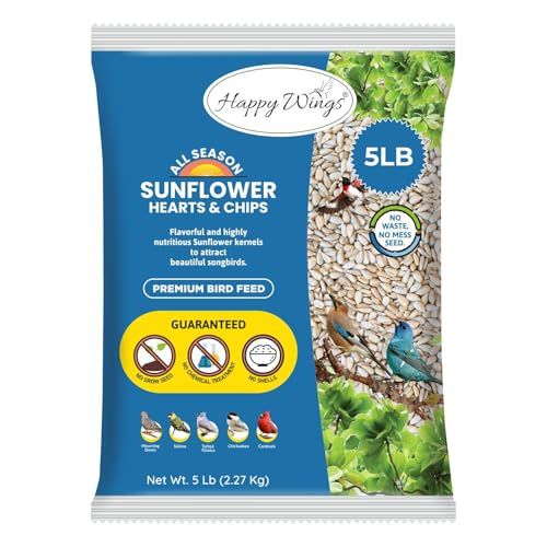 Sonnenblumenherz und Chips