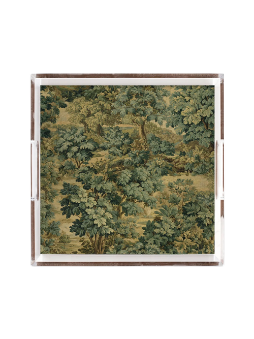 Gobelin-Lucite-Tablett
