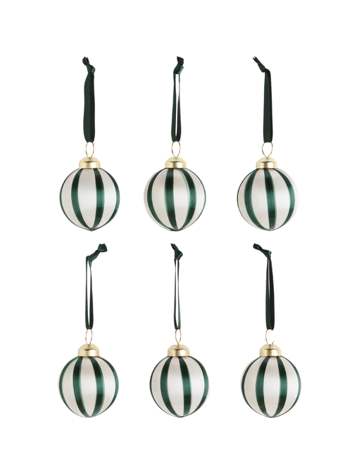 Kleine Weihnachtsornamente, 6er-Set