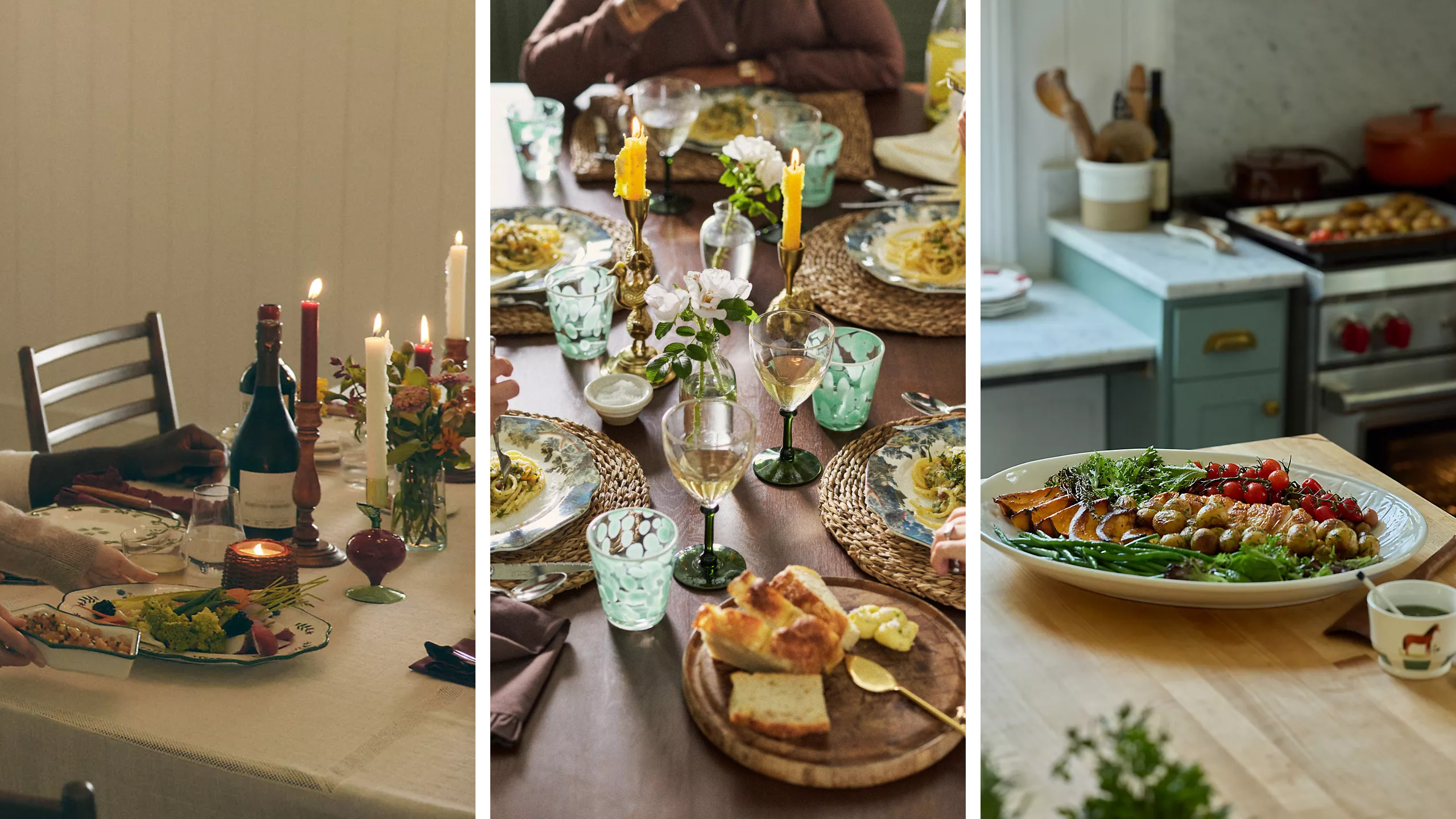 Das Thanksgiving-Geschirr von Anthropologie verleiht der Tradition eine neue Wendung – es lässt Ihre Tischlandschaft wie ein nostalgisches Pastoralgemälde aussehen