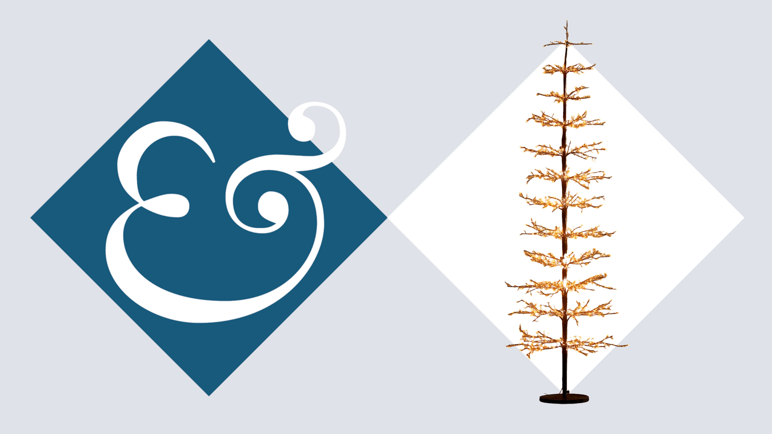 Dieser unkonventionelle Weihnachtsbaum von Anthropologie trifft den minimalistischen Zweigbaum-Trend – und ist perfekt für kleine Räume