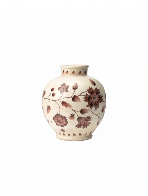 Handbemalte Herbstrankenvase
