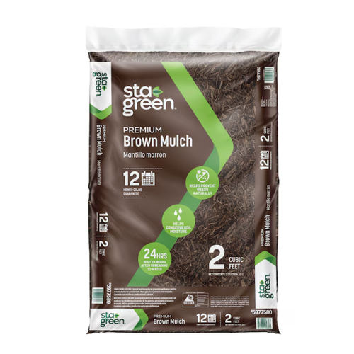 Brauner Mulch