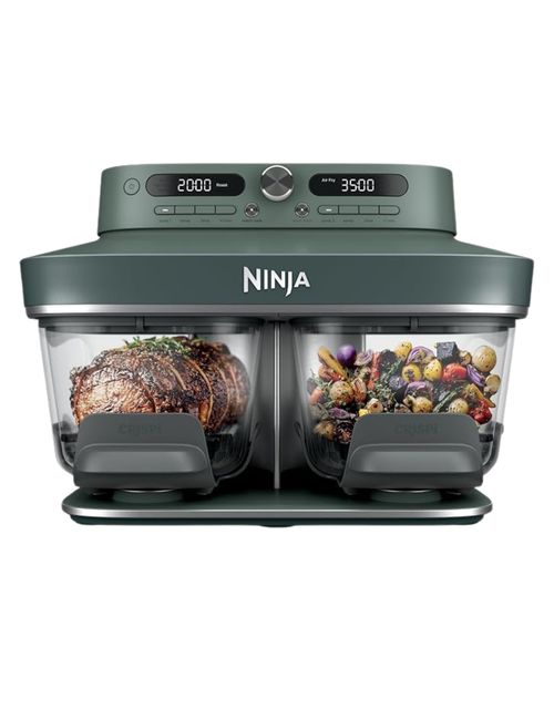 Ninja Crispi DualZone Glas-Arbeitsplatten-Luftfritteuse