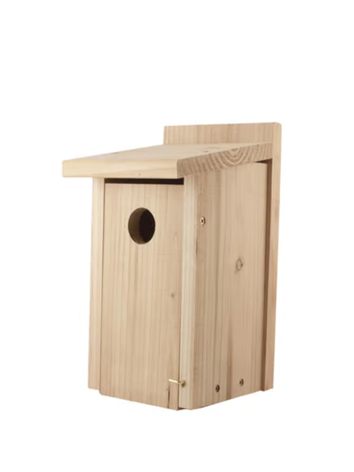 Vogelhaus aus roter Zeder