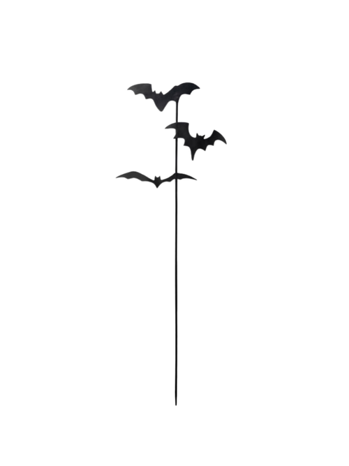 Fledermaus-Hofpfahl aus Metall