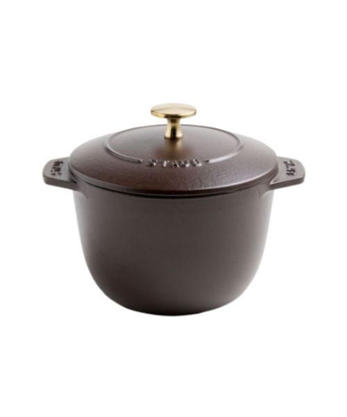 Staub Matte Espresso 1,5-Qt Petite French Oven