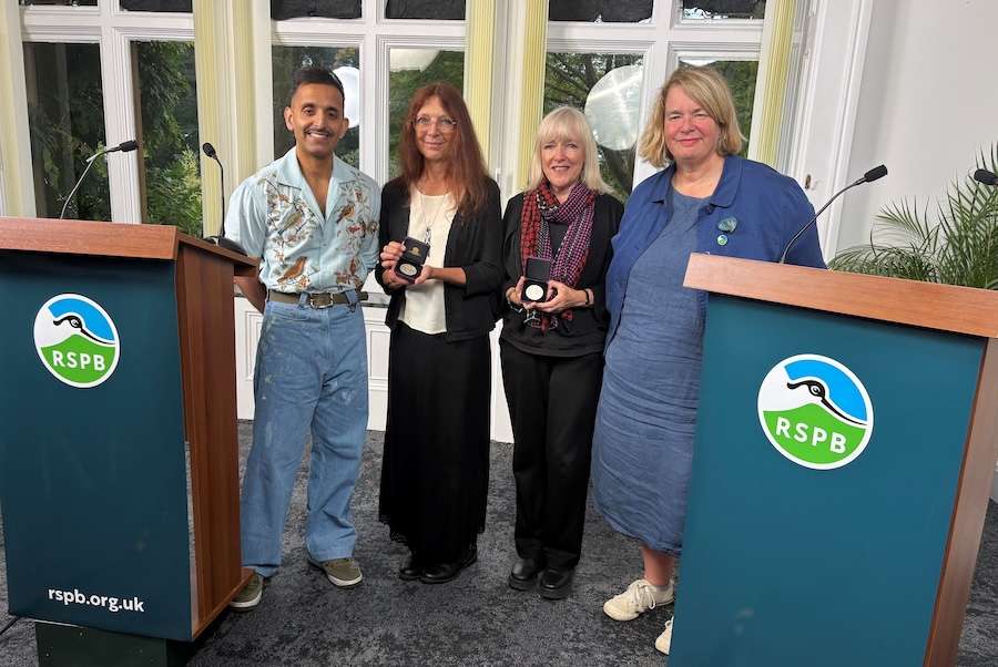 Prestigious RSPB Medal awarded to the Lead Ammunition Collective