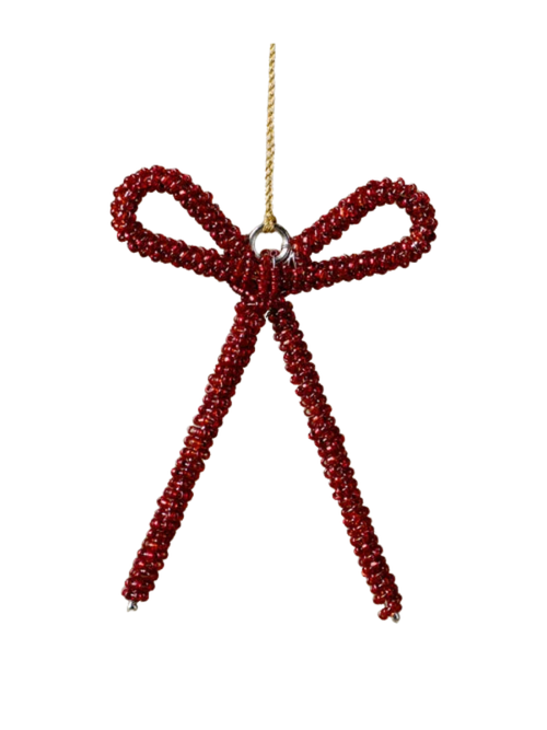 Perlenförmiges Schleifenornament