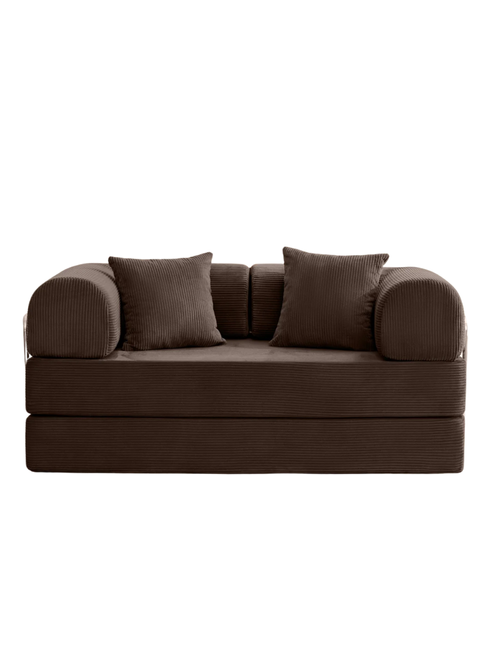 Klappbares Schlafsofa aus Cord ohne Knochen 