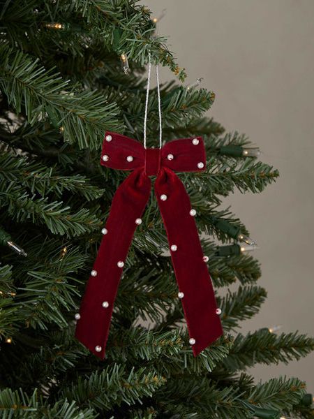 Aldenbury Samtband Perlenornament