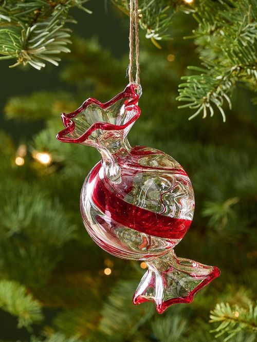Glas-Bonbon-Ornament