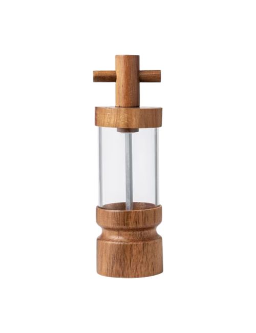 Manuelle Pfeffermühle aus Holz