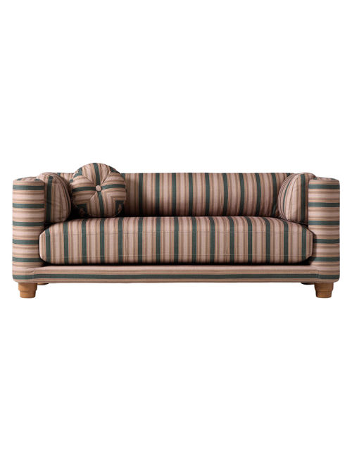 Pierce & Ward Sofa mit gerollten Armlehnen 